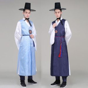 Hanbok Gaun Pria Tradisional Korea Hanbok Set
